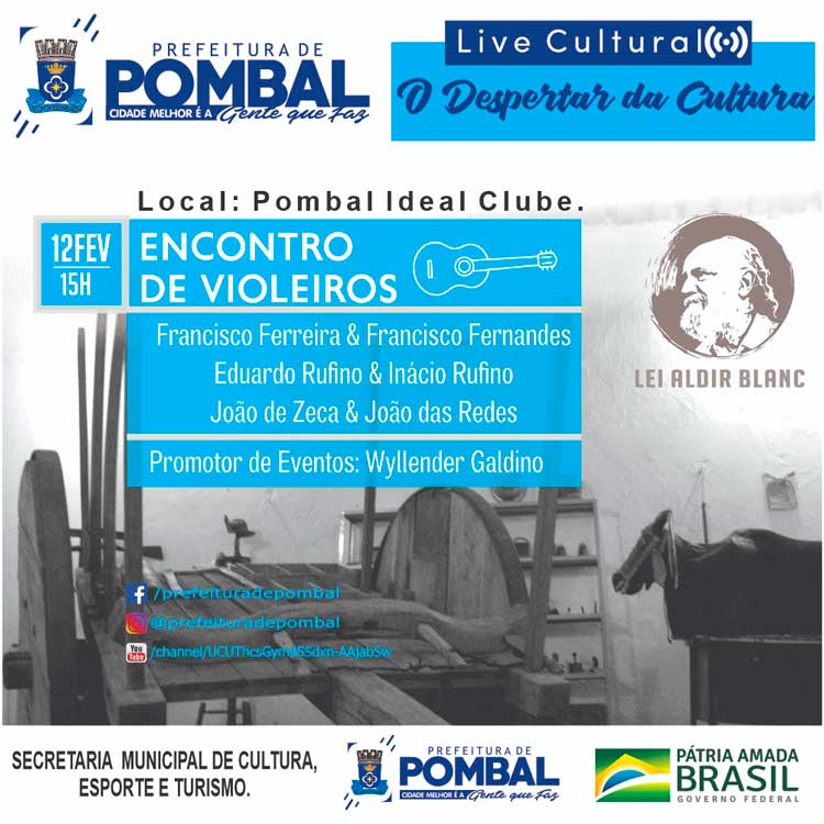 Live Cultural Portal Da Prefeitura Municipal De Pombal